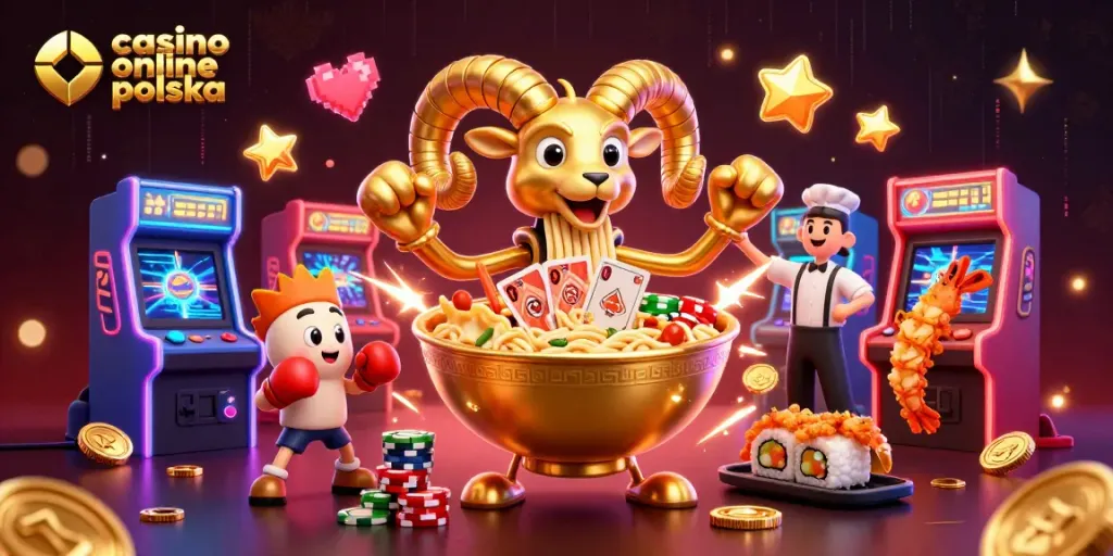 Play exciting games at casino online polska with vibrant casino-themed characters.
