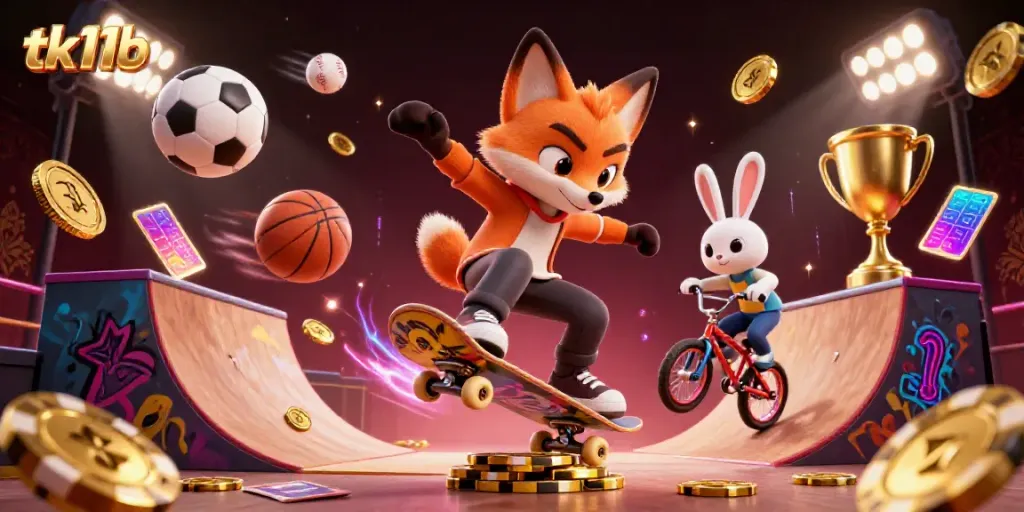 Experience thrilling gameplay innovations at tk11b with dynamic casino-themed action and vibrant characters.