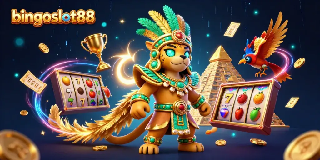 Rasakan keseruan berputar di bingoslot88 dengan simbol slot dan kemenangan mengalir!