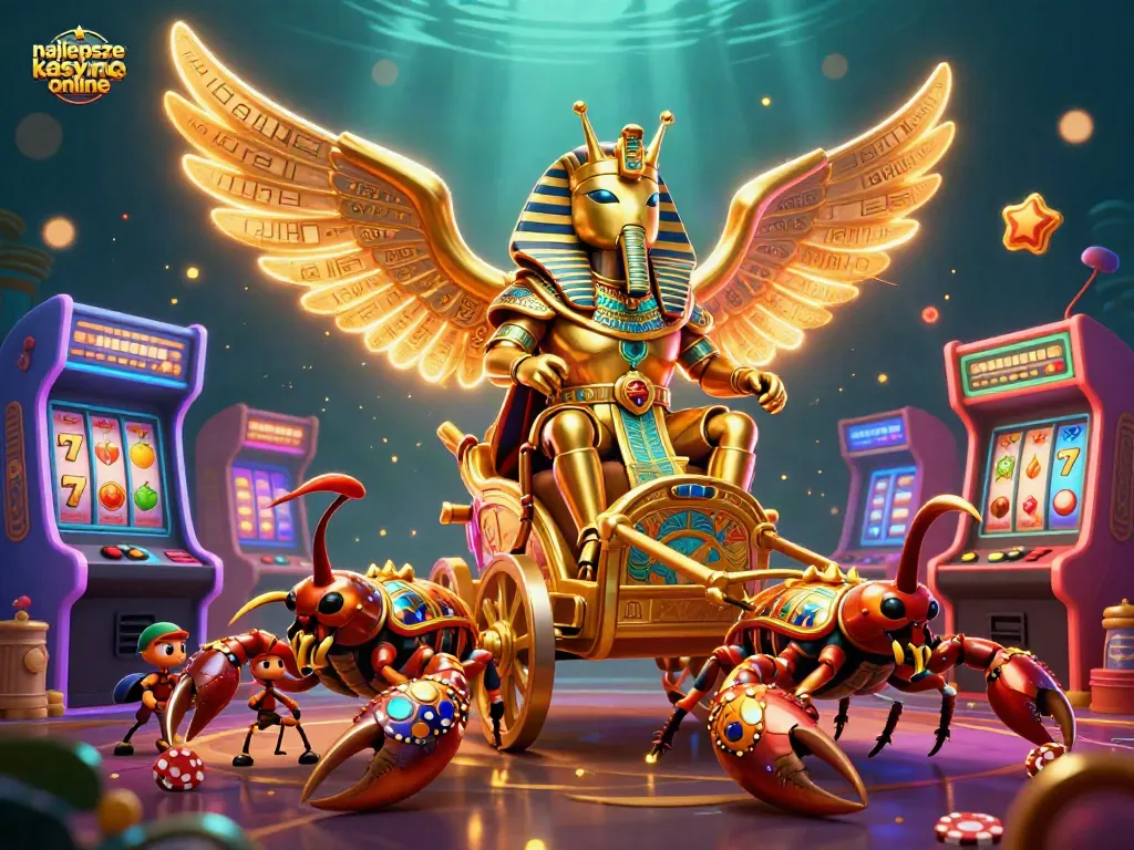 Engage in the adventure of najlepsze kasyno online with mesmerizing golden beetles and vibrant slots.