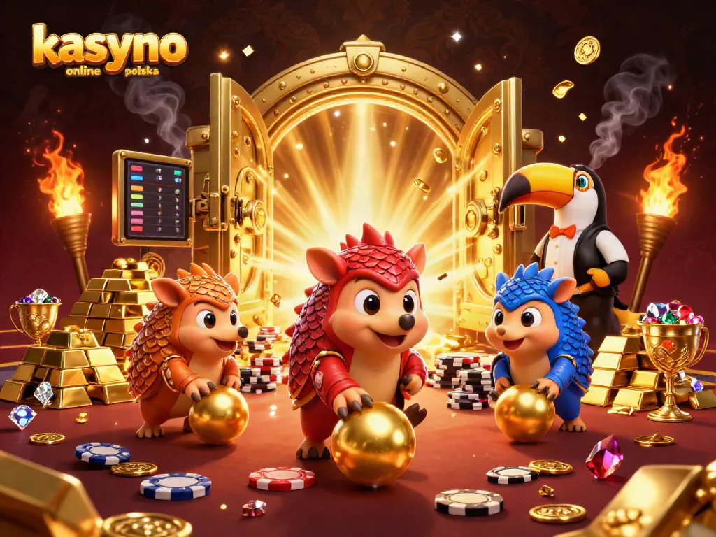 Experience thrilling action at kasyno online polska as pangolins roll through poker chips and golden treasures.