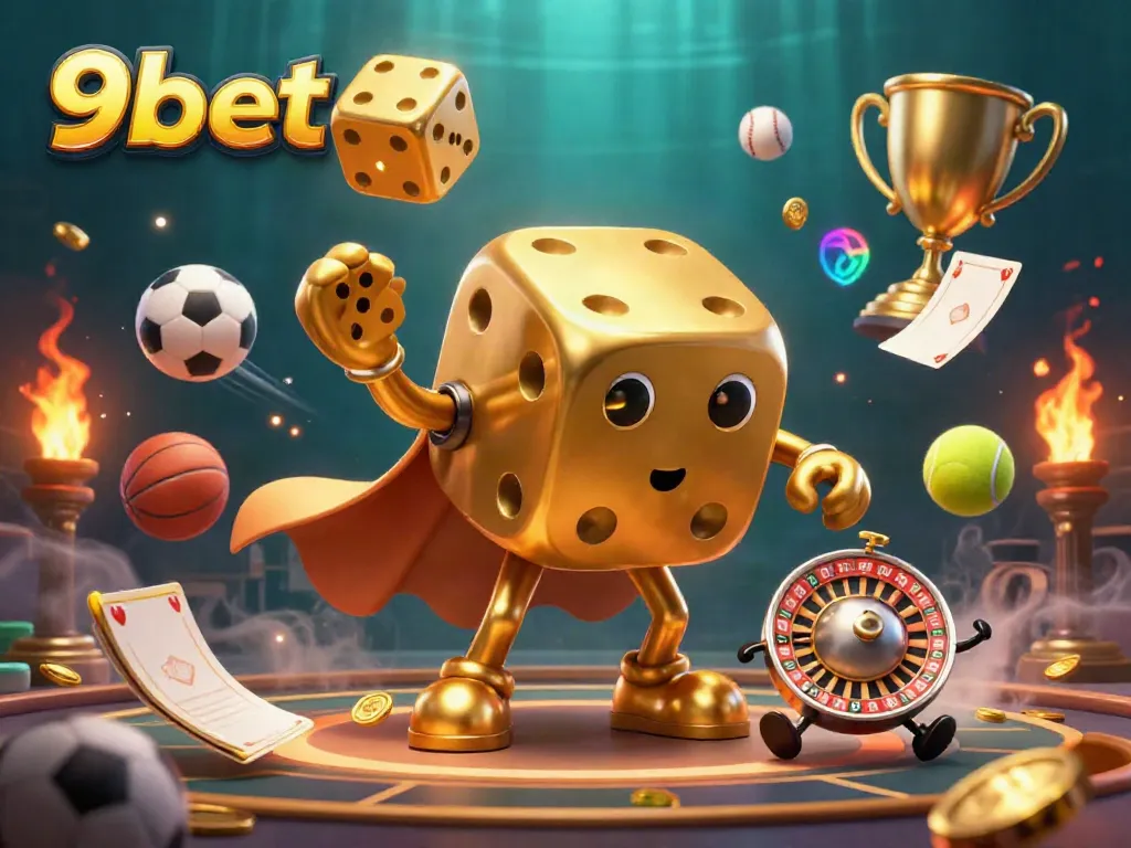 Experience thrilling sports betting fun with vibrant characters at 9bet!