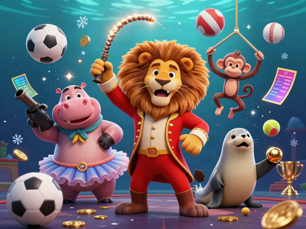 Experience the thrill of kkwin net with a dynamic casino scene featuring vibrant characters and gaming elements.