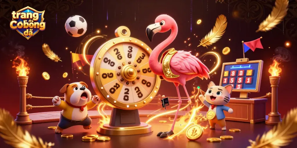 Experience the excitement of trang cá cược bóng đá with dynamic betting action and vibrant illustrations.